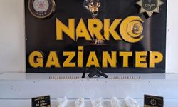 Gaziantep'te 3 kilo metamfetamin ele geçirildi: 1 gözaltı