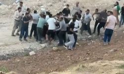 Gaziantep'te iki grup arasında taşlı sopalı meydan kavgası