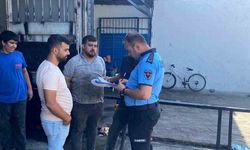 Germencik'te sanayi sitesindeki işletmelere ruhsat denetimi