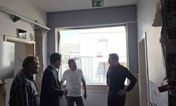 Gölbaşı Anadolu Lisesi'nde tadilat ve güçlendirme çalışmaları sürüyor