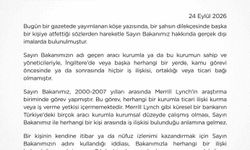 Hazine ve Maliye Bakanlığından Bakan Şimşek hakkındaki iddialara yalanlama