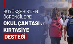 İhtiyaç sahibi öğrencilere okul çantası ve kırtasiye desteği