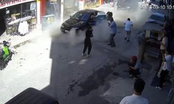 İş yerinde tüp patladı, vatandaşlar büyük panik yaşadı