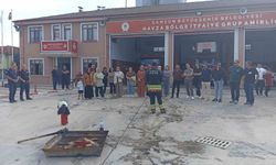 İtfaiye ve 112 personeline yangın ve ilk müdahale eğitimi
