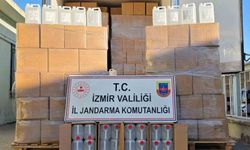 İzmir'de sahte içki tacirlerine jandarmadan ağır darbe