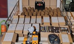 Kaçak tütün ve makaron operasyonunda 3 şüpheli yakalandı