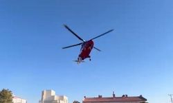 Kalp krizi geçiren hasta, hava ambulansıyla Konya'ya sevk edildi