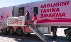 Kanser tarama aracı 'Pembe Prenses' Aliağa'da