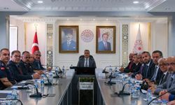 Karaman'da üniversite güvenliği için toplantı düzenlendi