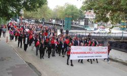 Kastamonu'da 'Gaziler Günü'ne özel yürüyüş