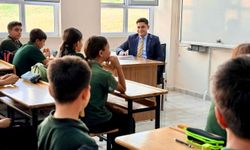 Kaymakam Bağış öğrencilerle bir araya geldi