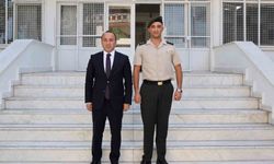 Kaymakam Erdoğan, Çınar'a yeni görevinde başarı diledi