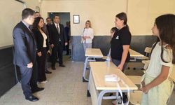 Kaymakam Öztürk, uyum haftasında öğrencilerle buluştu