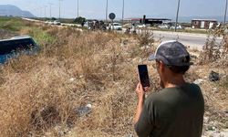 Kazanın ardından olay yerinde sosyal medya yayını açan yaşlı kadın kamerada