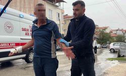 Kendi intihar teşebbüsünü ihbar edip polisle pazarlığa oturdu: 'Polis gitmeden ben gitmiyorum'