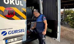 Kırıkkale'de okul servislerine sıkı denetim
