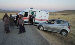 Kırıkkale'de otomobil takla attı: 4 yaralı