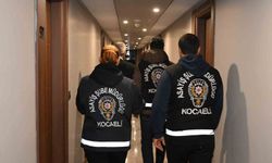Kocaeli'de aranan 54 şüpheli tutuklandı