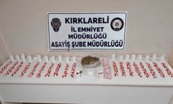 Lüleburgaz'da sırt çantasından uyuşturucu çıkan şahıs tutuklandı