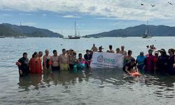 Marmaris'in en özel misafirleri 'İlk kez denizi Marmaris'te gördüler'