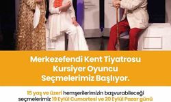 Merkezefendi kent tiyatrosu'nda kurs ve seçmeler için başvurular başladı