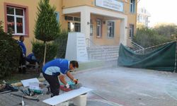 Muğla Büyükşehir'den zarar verilen Atatürk büstüne hızlı müdahale