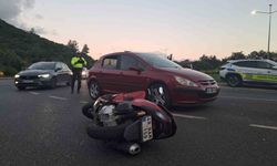 Muğla'da otomobil ile motosiklet çarpıştı: 1 yaralı
