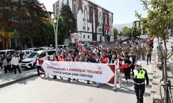 Muş'ta Gaziler Günü dolayısıyla yürüyüş düzenlendi