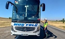 Muş'ta şehirlerarası otobüslere sıkı denetim
