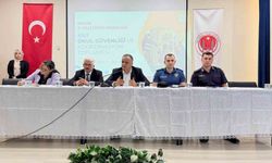 Mut'ta okul güvenliği ve koordinasyon toplantısı