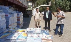 Nazilli'de ders kitaplarının dağıtım hazırlıkları incelendi
