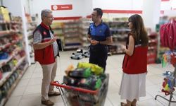 Nazilli'de marketlerde gıda denetimi gerçekleştirildi