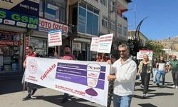 Obezite için yürüdüler