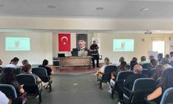 Okul yöneticilerine narkotik farkındalık eğitimi verildi