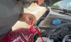 Oto tamircisi otobanda çaresiz kalınca, şalgam suyunu motor suyu olarak kullandı