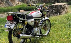 Park halindeki motosiklet çalındı