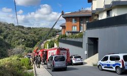 Sarıyer'de korkutan yangın: 8 kişi tahliye edildi
