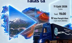 Sinema Tırı bu kez Talas'ta