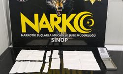 Sinop'ta 3 bin 877 kullanımlık uyuşturucu ele geçirildi