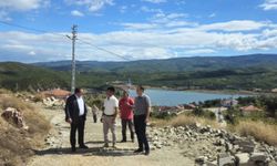 Sinop'ta köylere parke yol