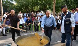 Siverek'te unutulmaya yüz tutmuş bulgur kaynatma geleneği yaşatıldı