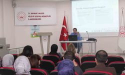 Sosyal hizmet personeline aile çalışmaları konusunda eğitim verildi
