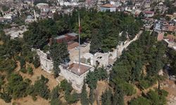 Tarihi Kahramanmaraş Kalesi, ziyaretçilerini ağırlamak için gün sayıyor