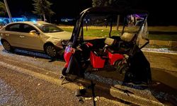 Tavşanlı'da otomobil elektrikli bisiklete çarptı: 2 yaralı