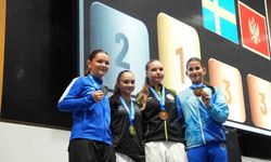 Tavşanlılı milli karateci Yüsra Bozbey İsveç'te şampiyon oldu