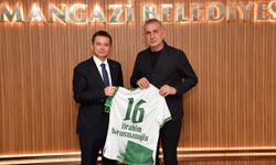 TFF Başkanı'ndan Başkan Erkan Aydın'a ziyaret