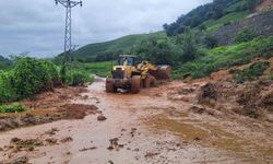 Trabzon'da etkili yağışın izleri siliniyor