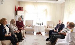 Vali Toraman 19 Eylül Gaziler Günü'nde gazi ziyareti gerçekleştirdi