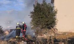Yozgat'ta trafodaki patlama sonrası yangın çıktı