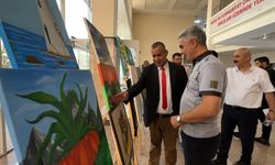 Yüksekova'da hastaların yaptığı ürünler ilgi gördü
